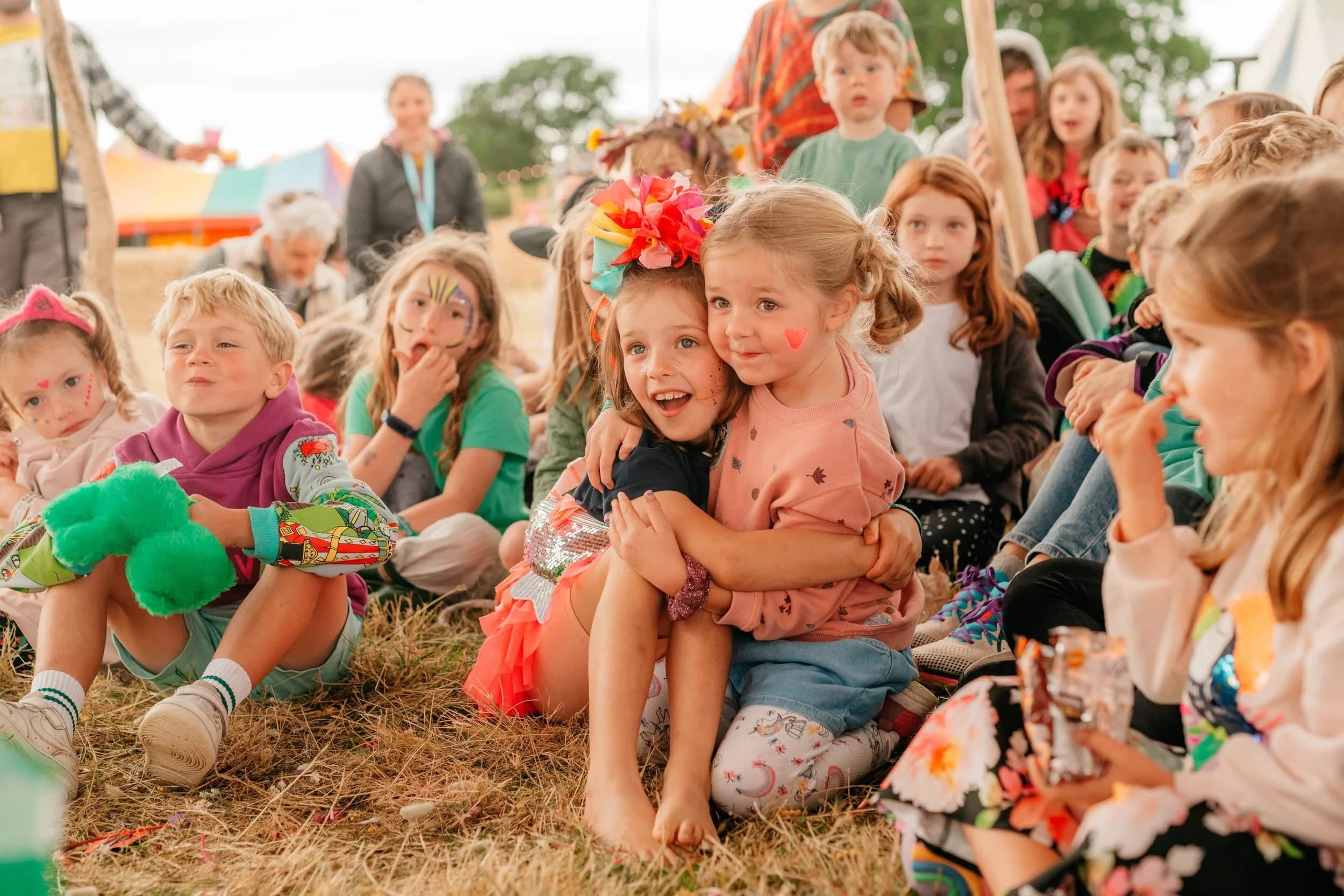 Festival crowd at The Big Feastival, 2023 — photographed by Aline Aronsky