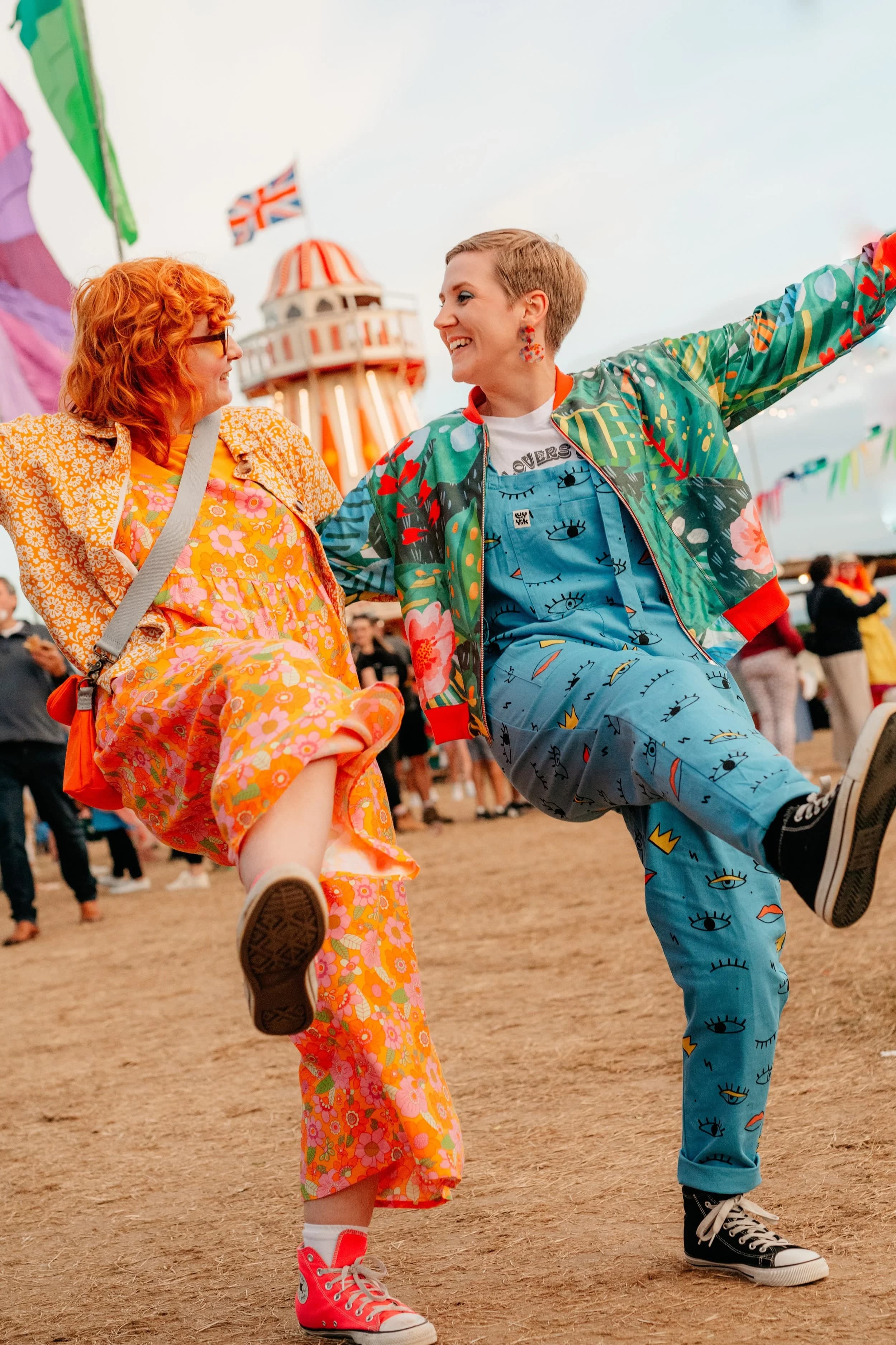 Festival crowd at The Big Feastival, 2023 — photographed by Aline Aronsky
