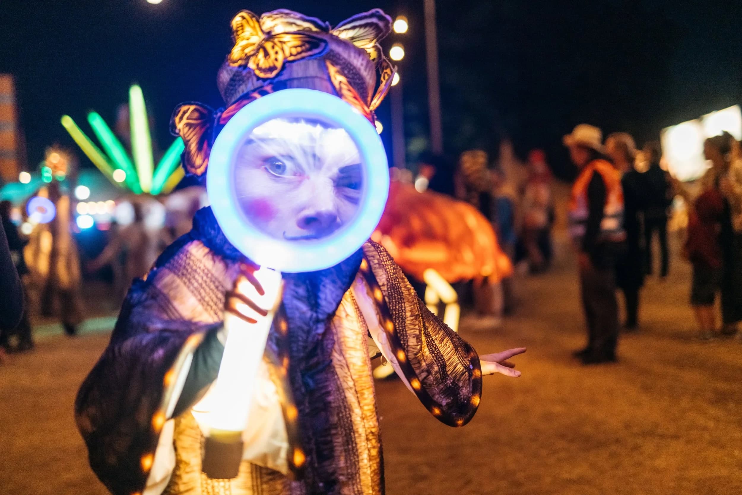 Festival crowd at Wilderness, 2022 — photographed by Aline Aronsky