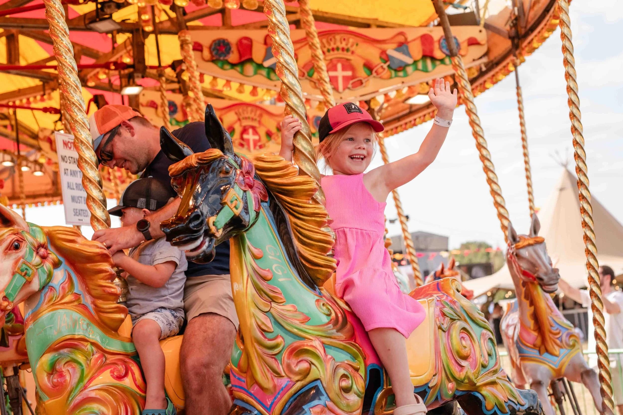 Festival crowd at The Big Feastival, 2025 — photographed by Aline Aronsky