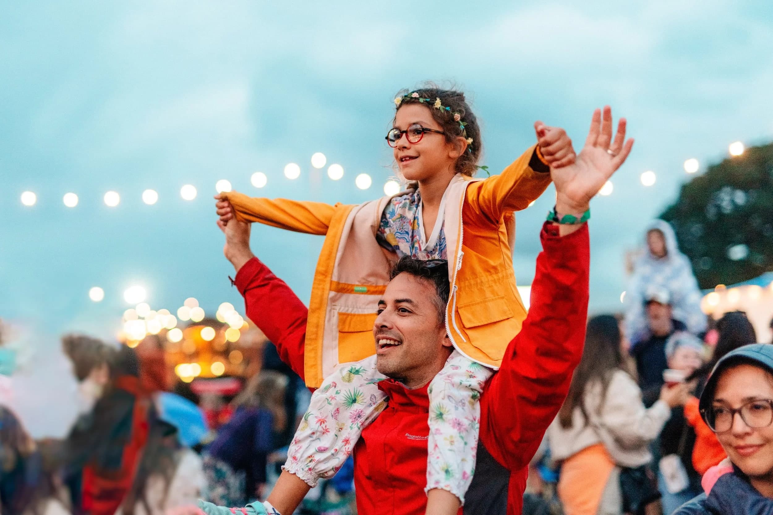 Festival crowd at The Big Feastival, 2023 — photographed by Aline Aronsky