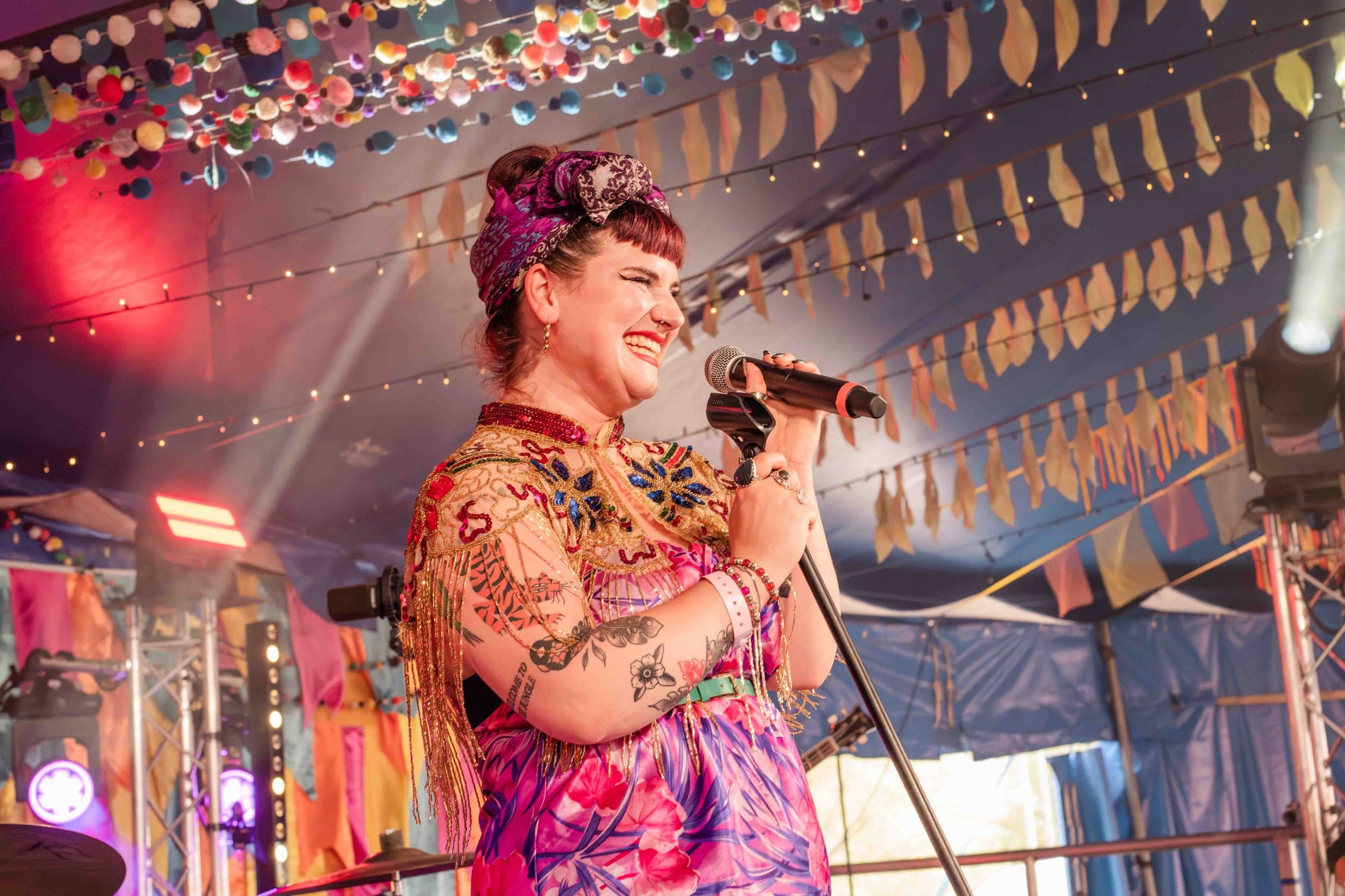 Festival crowd at The Big Feastival, 2025 — photographed by Aline Aronsky