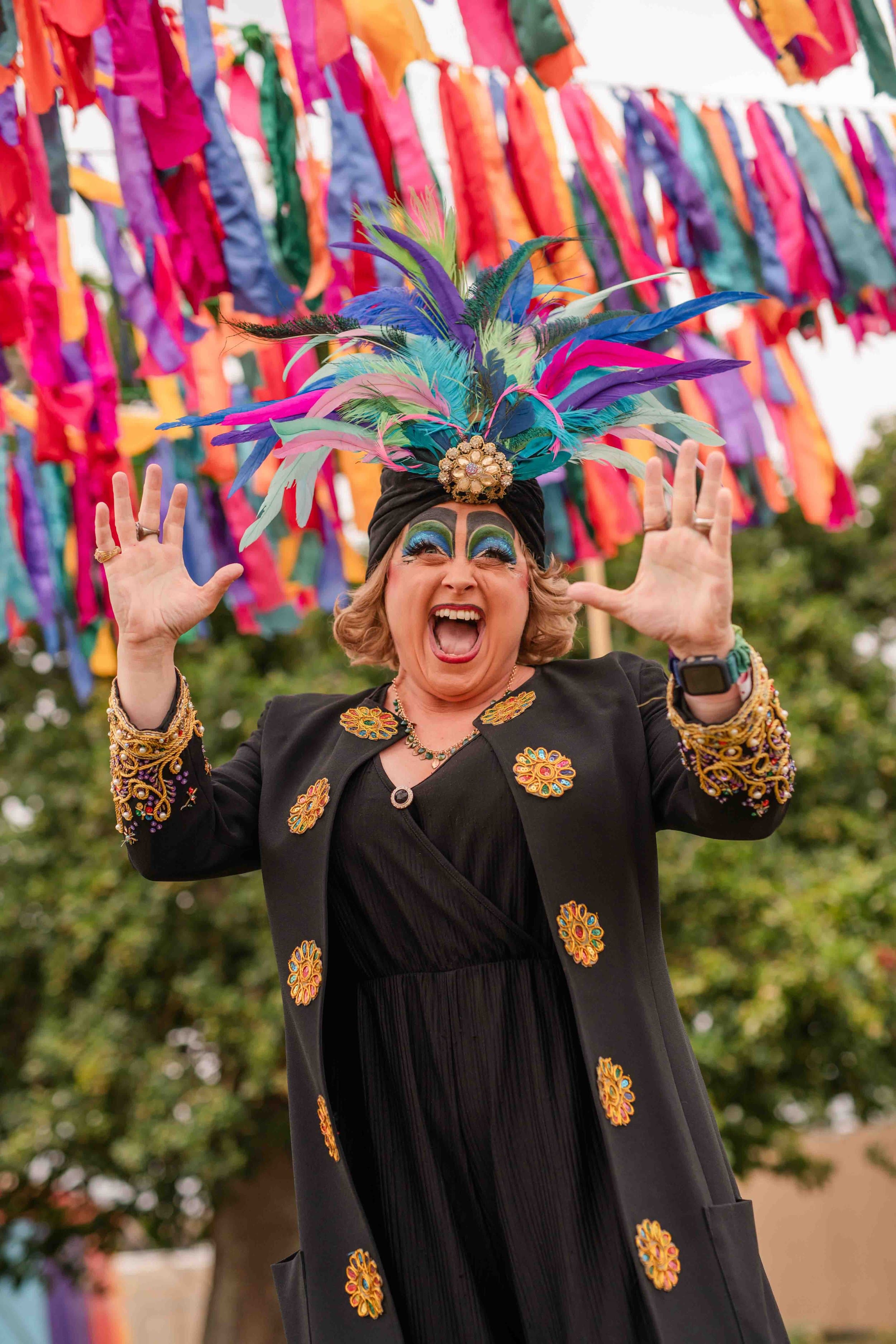 Festival crowd at The Big Feastival, 2025 — photographed by Aline Aronsky