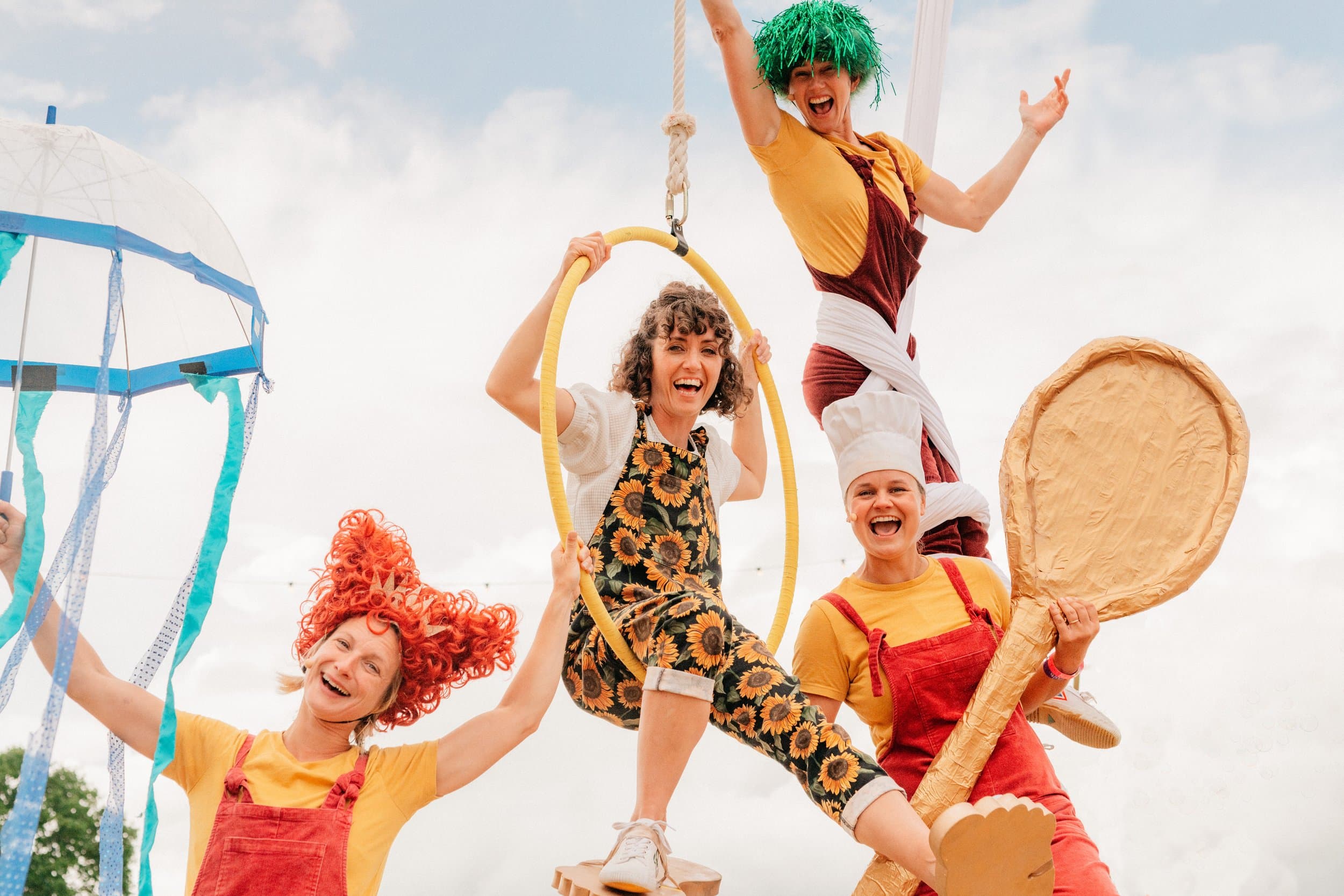 Festival crowd at The Big Feastival, 2023 — photographed by Aline Aronsky
