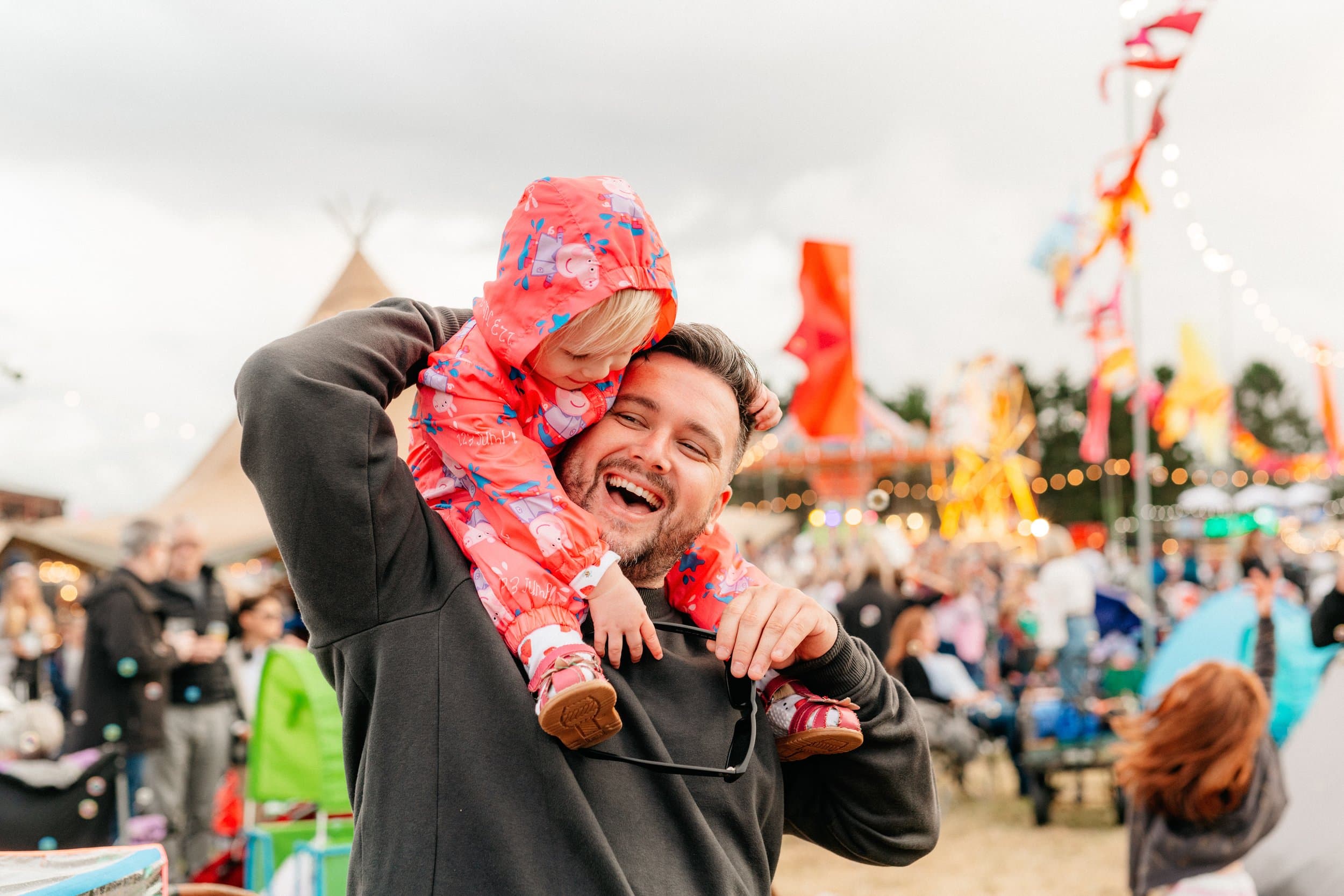 Festival crowd at The Big Feastival, 2023 — photographed by Aline Aronsky