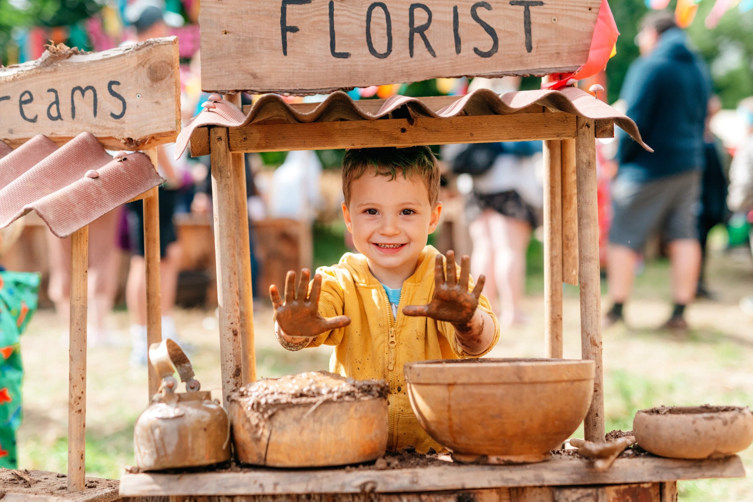 Festival crowd at The Big Feastival, 2023 — photographed by Aline Aronsky