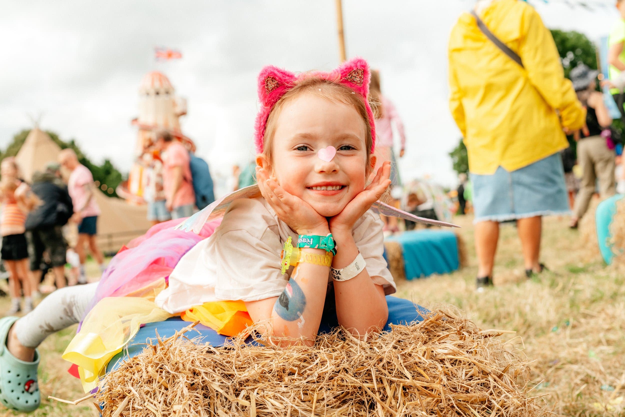 Festival crowd at The Big Feastival, 2023 — photographed by Aline Aronsky
