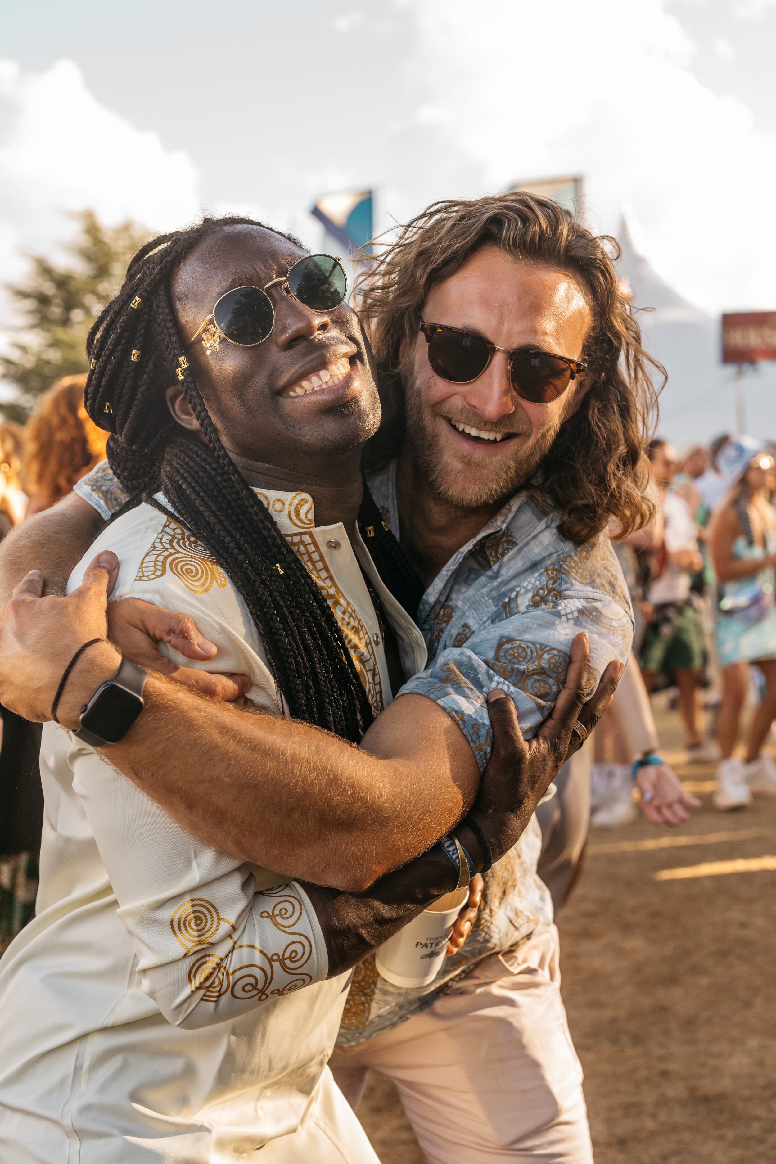 Festival crowd at Wilderness, 2022 — photographed by Aline Aronsky